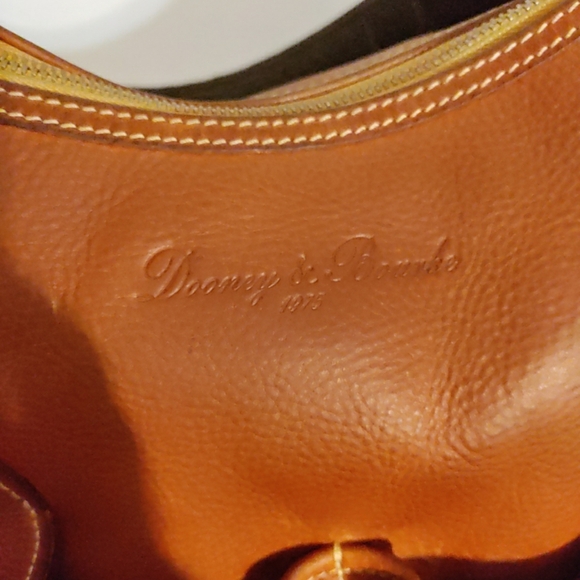 Dooney & Bourke Archives Florentine Medium Lucy Hobo Natural Brown - Picture 10 of 16